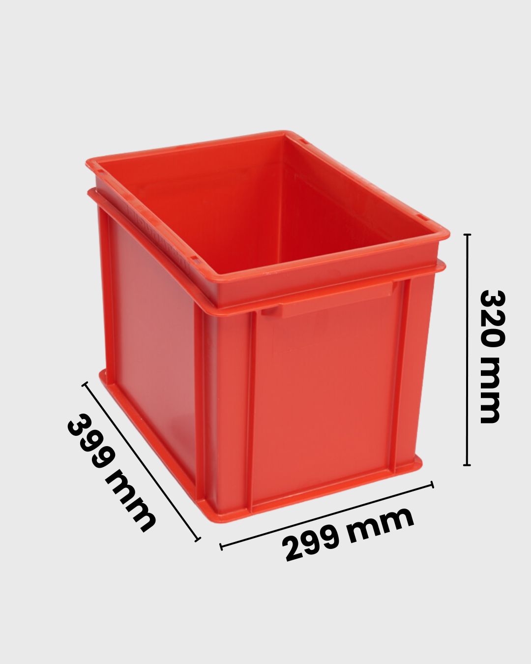 Euro Box Serie EF 4320 rot mit maßen