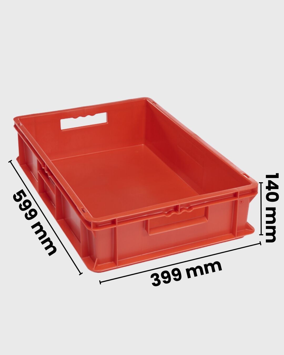 Euro Box Serie EF 6150 rot mit maßen