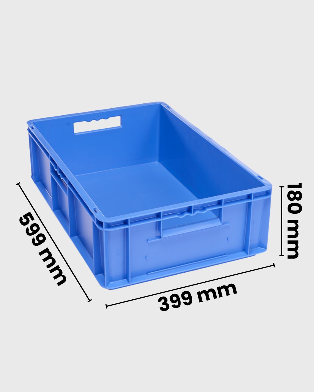 Euro Box Serie EF 6180 blau mit maßen