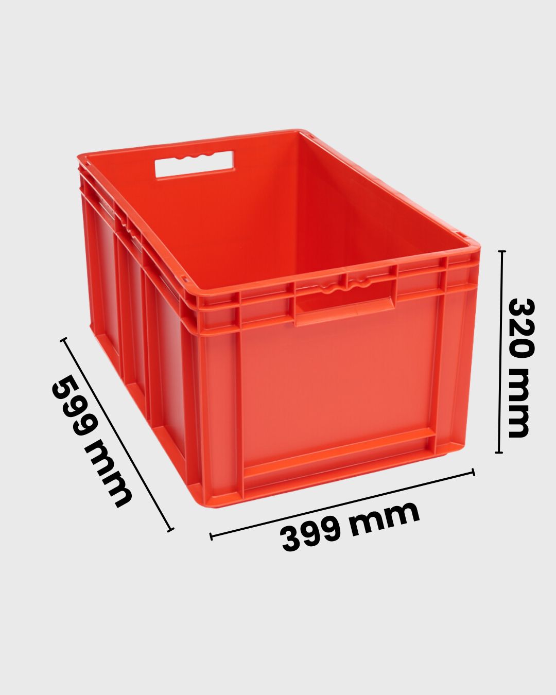 Euro Box Serie EF 6320 rot mit maßen