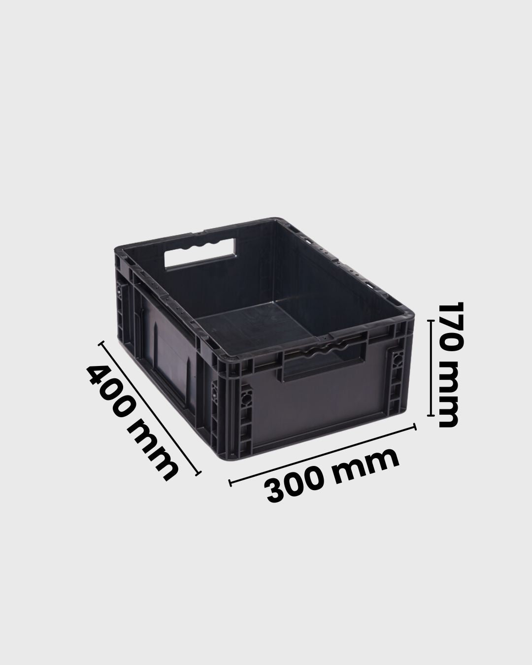 Euro Box Serie MF 4170 schwarz mit maßen