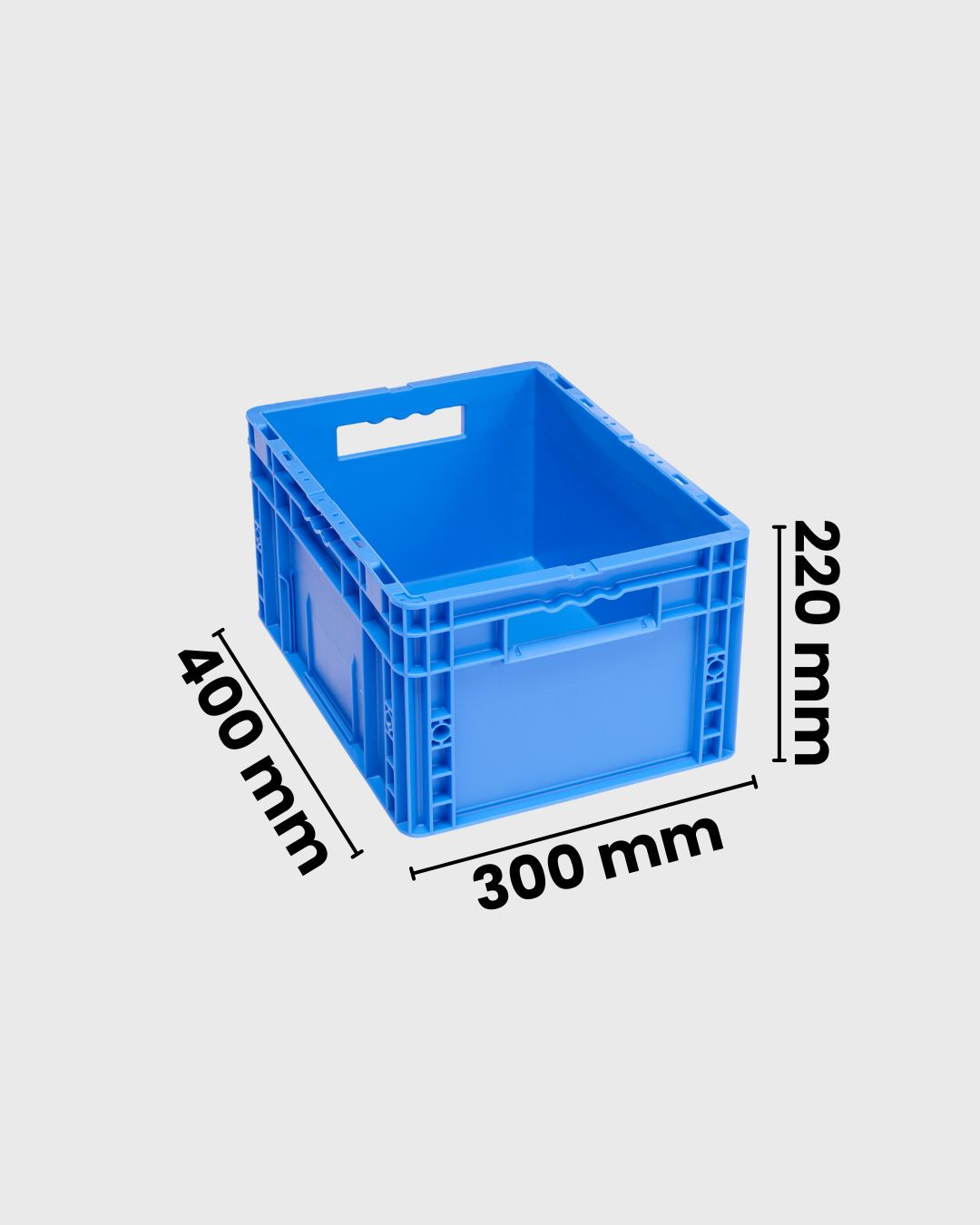 Euro Box Serie MF 4220 blau mit maßen
