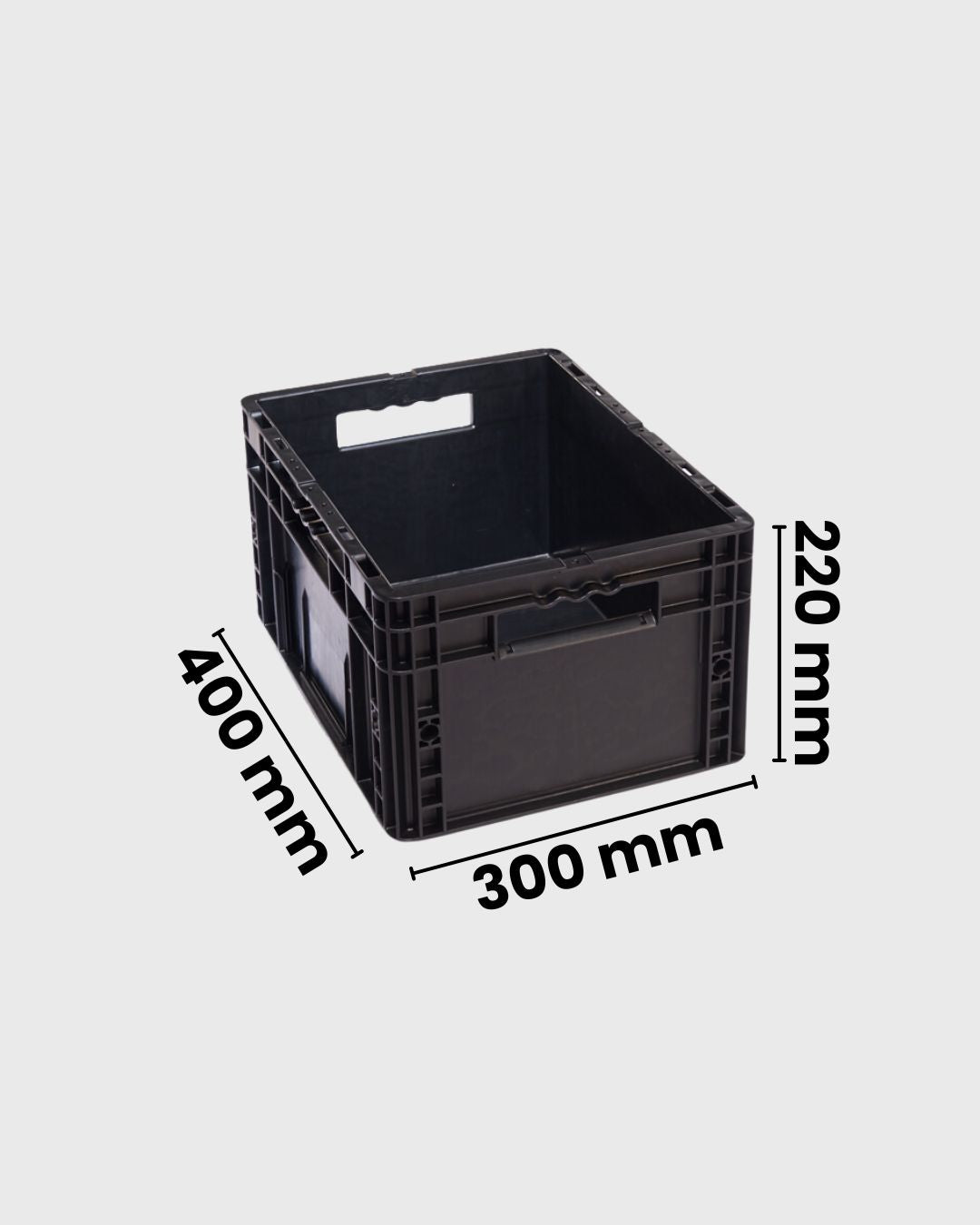 Euro Box Serie MF 4220 schwarz mit maßen