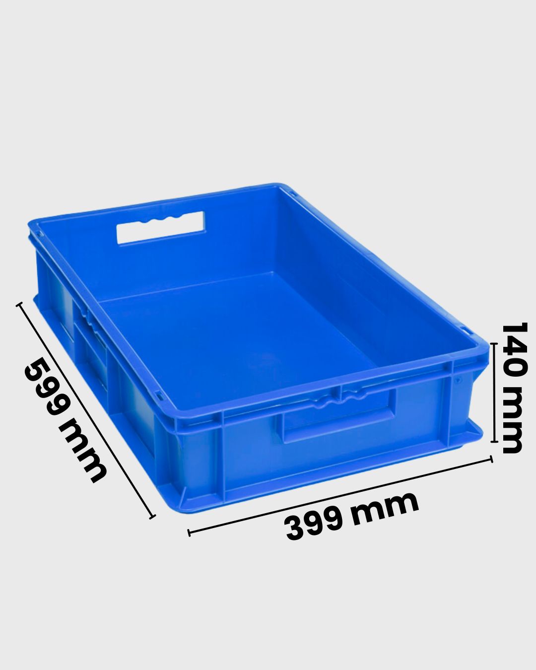 Euro Box Serie EF 6150 blau mit maßen