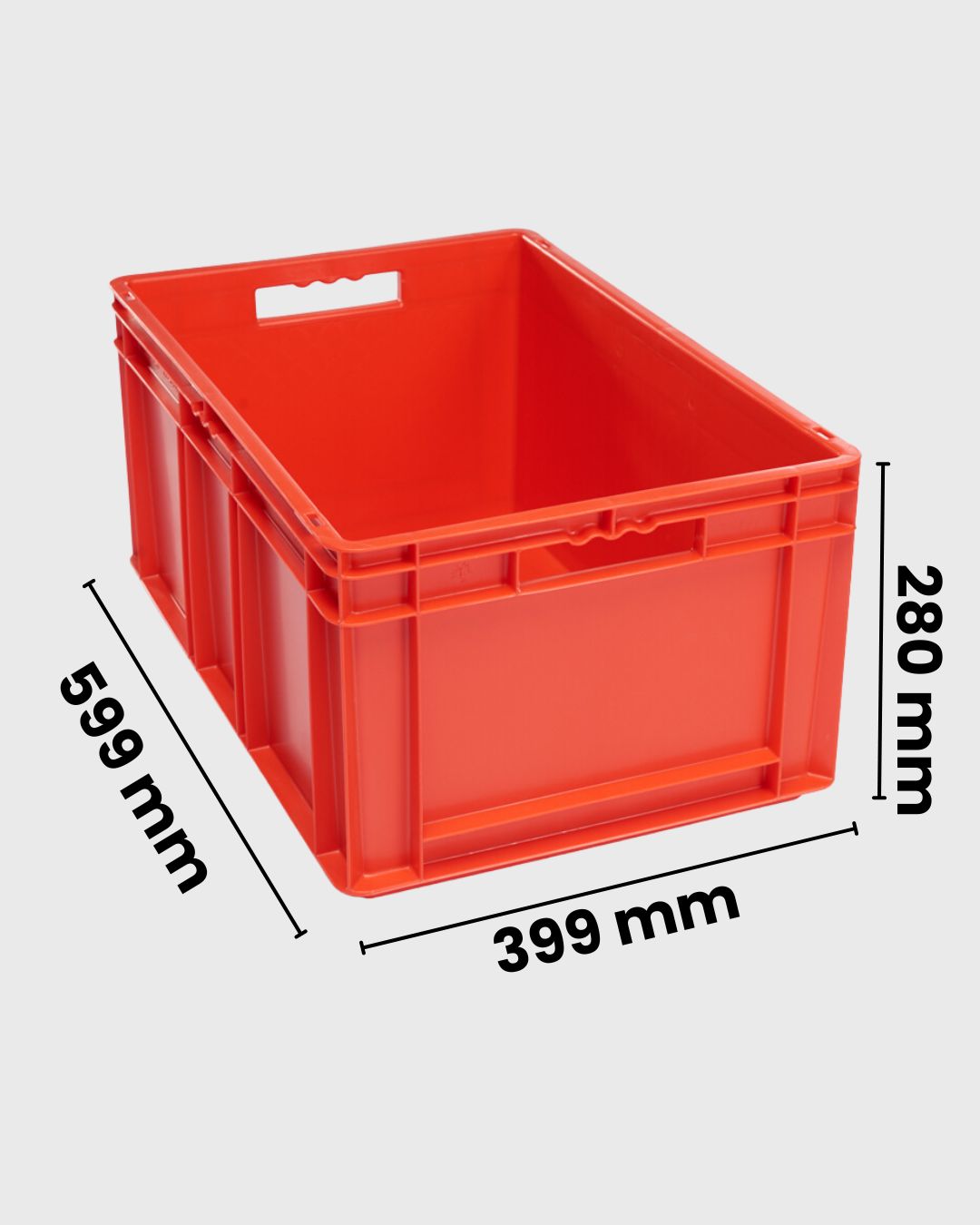 Euro Box Serie EF 6280 rot mit maßen