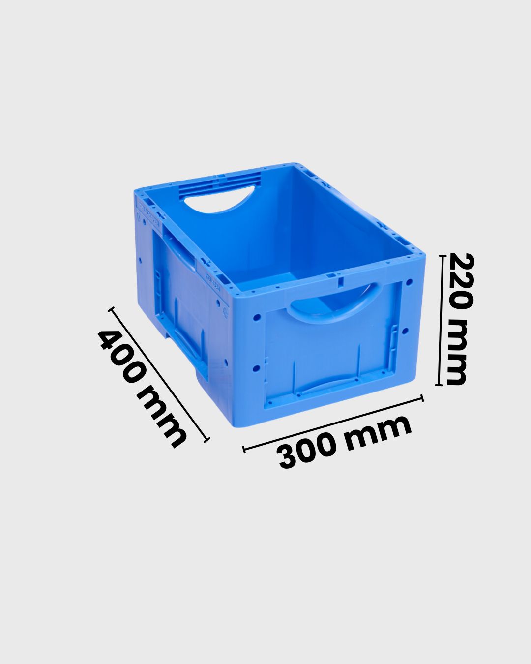 Euro Box Serie LTB 4220 blau mit maßen