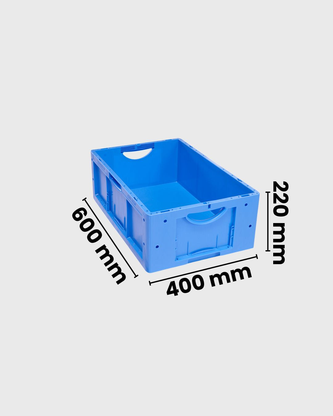 Euro Box Serie LTB 6220 blau mit Maßen